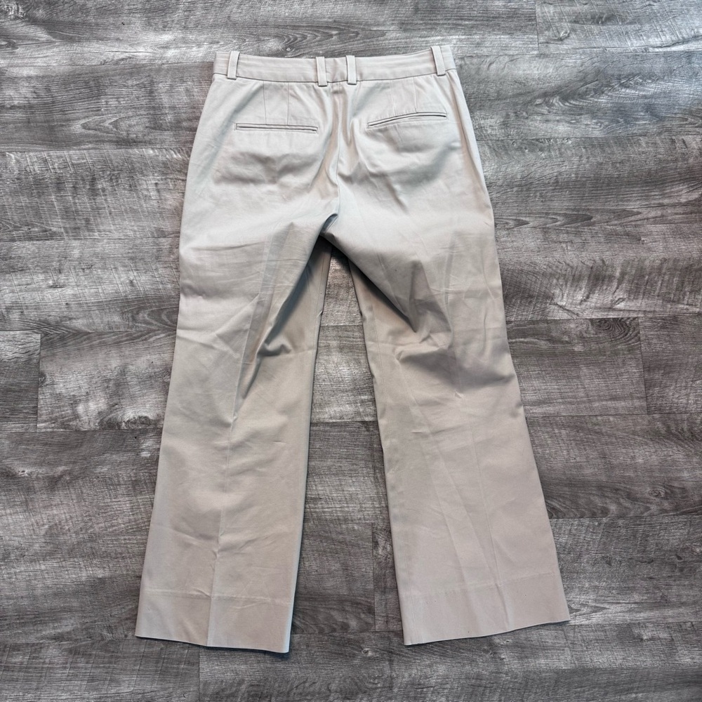 Babaton Aritzia Tailored Ankle Light Beige Straight Leg Trouser Pant Womens Sz 8 - Picture 2 of 8